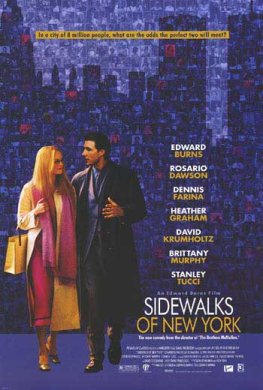 Original Sidewalks of New York poster