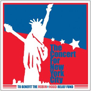 CD cover for concert for nyc